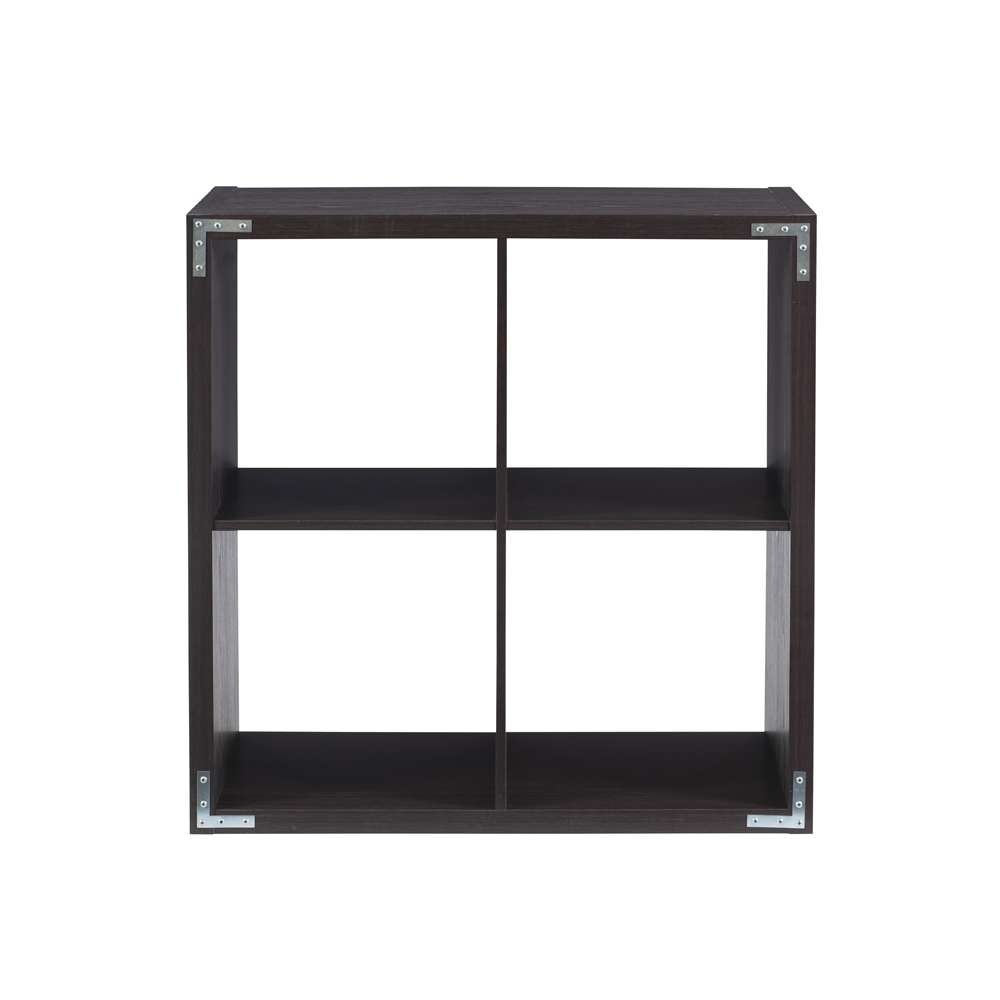 Linon Home Decor - Galli 4 Cubby Storage Cabinet Espresso  - CB201ESP401 veiw 5