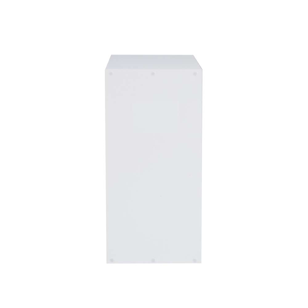 Linon Home Decor - Galli 4 Cubby Storage Cabinet White - CB201WHT401 veiw 3