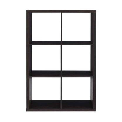 Linon Home Decor - Galli 6 Cubby Storage Cabinet Espresso  - CB202ESP601 veiw 2
