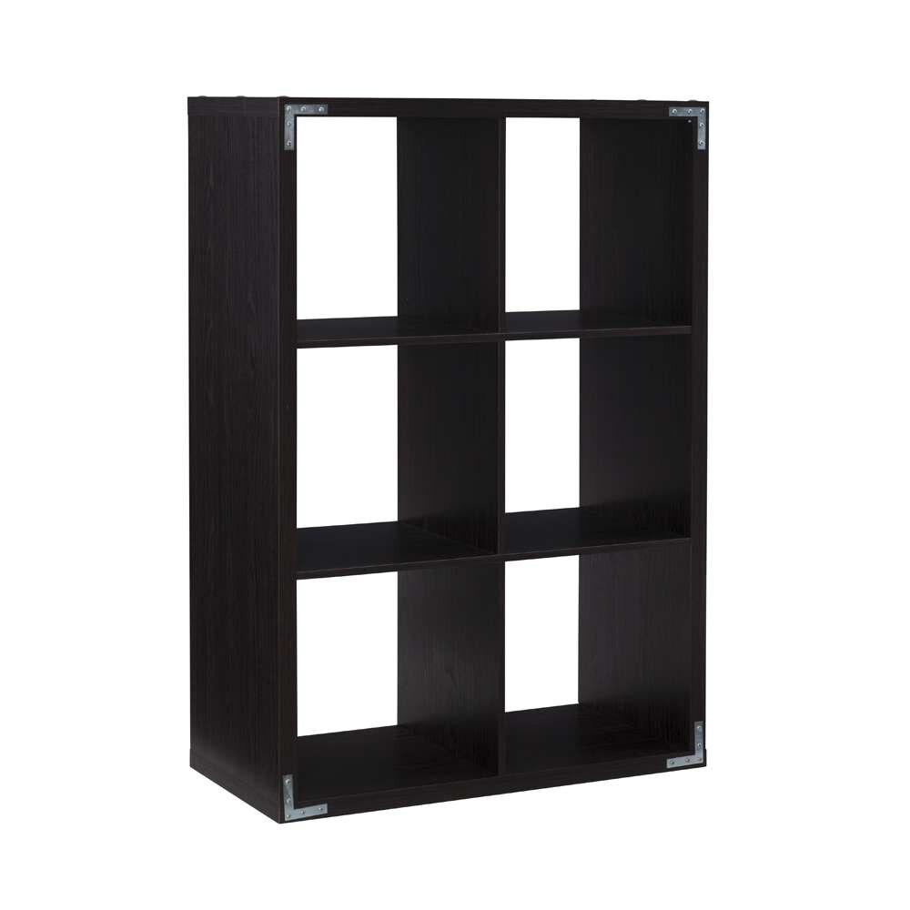 Linon Home Decor - Galli 6 Cubby Storage Cabinet Espresso  - CB202ESP601 veiw 4