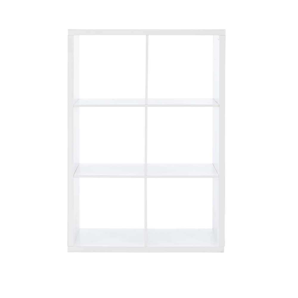 Linon Home Decor - Galli 6 Cubby Storage Cabinet White - CB202WHT601 veiw 2
