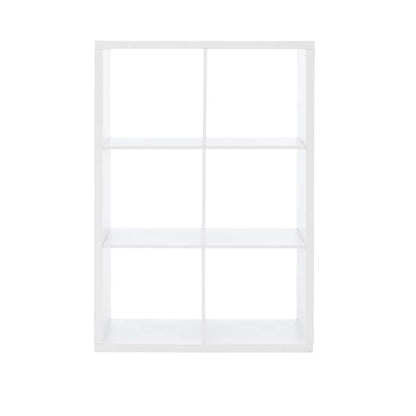 Linon Home Decor - Galli 6 Cubby Storage Cabinet White - CB202WHT601 veiw 2