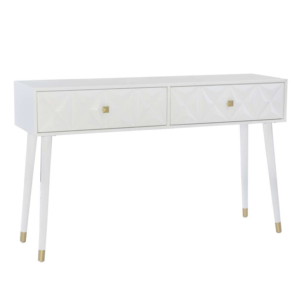 Linon Home Decor - Geo Console White - GE202WHT01AS veiw 1