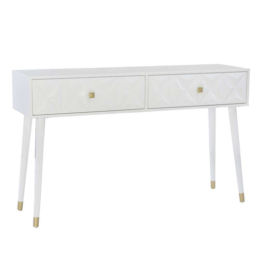 Linon Home Decor - Geo Console White - GE202WHT01AS veiw 1