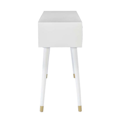 Linon Home Decor - Geo Console White - GE202WHT01AS veiw 3