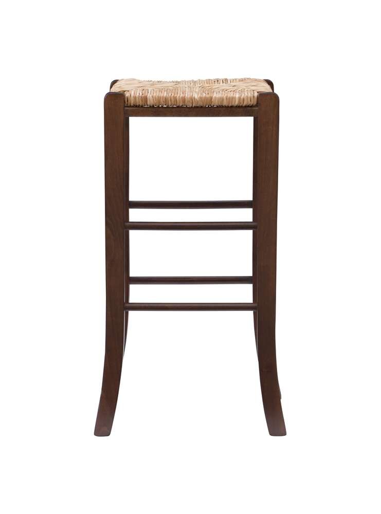 Linon Home Decor - Gianna Backless Barstool Walnut (Set of 2) - BS275WAL02ASU veiw 4