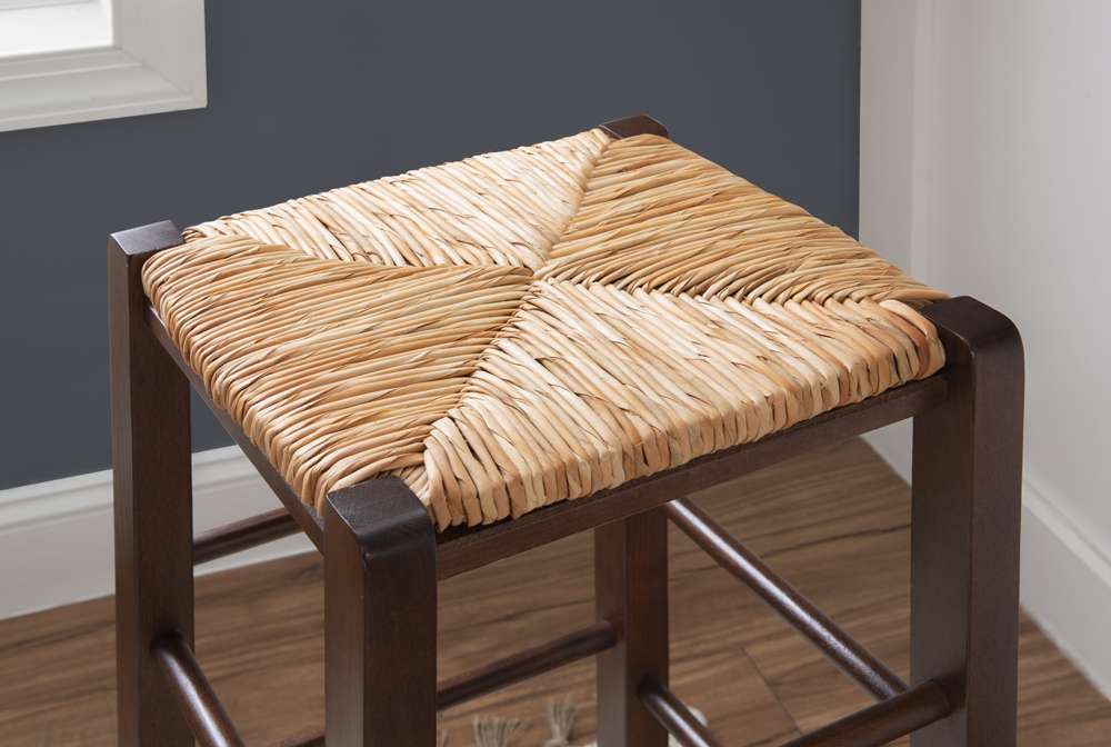Linon Home Decor - Gianna Backless Barstool Walnut (Set of 2) - BS275WAL02ASU veiw 6