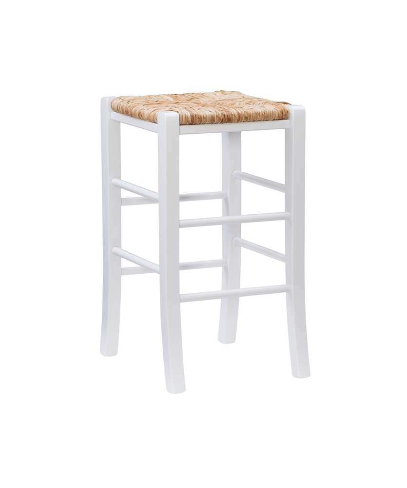 Linon Home Decor - Gianna Backless Counter Stool White (Set of 2) - CS275WHT02ASU veiw 1