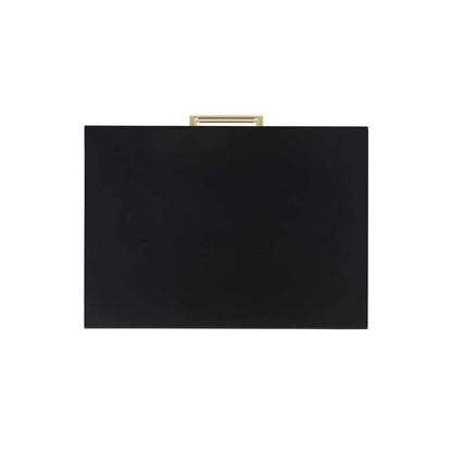 Linon Home Decor - Gloria Two Drawer Night Stand Black - BD78BLK01U veiw 6