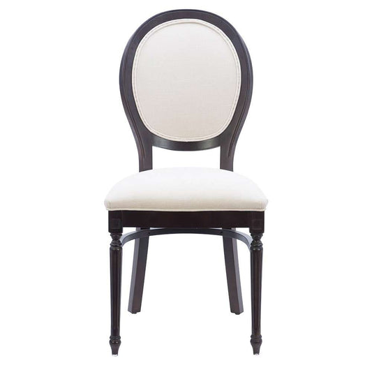 Linon Home Decor - Halston Side Chair Brown/Grey (Set of 2) - CH319BRN02ASU veiw 2