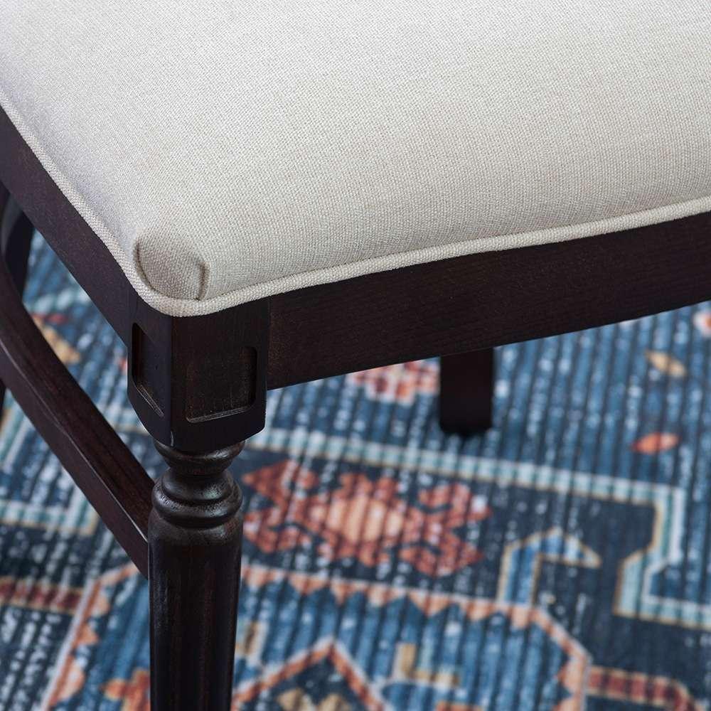 Linon Home Decor - Halston Side Chair Brown/Grey (Set of 2) - CH319BRN02ASU veiw 8