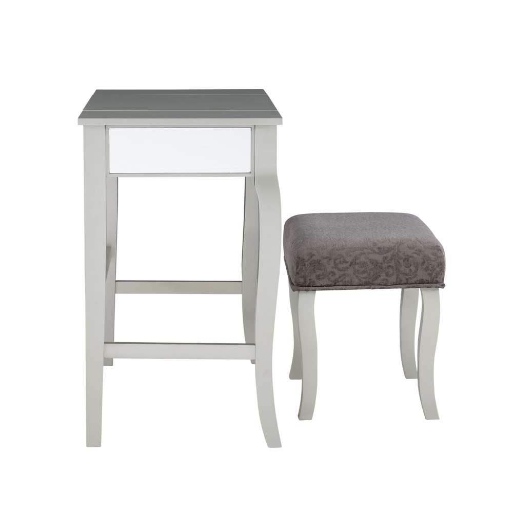 Linon Home Decor - Harper Vanity Set - 580432SIL01U veiw 3