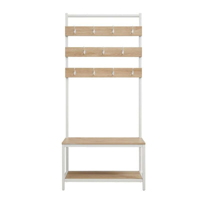 Linon Home Decor - Hayden Hall Tree White - BH203WHT01U veiw 2