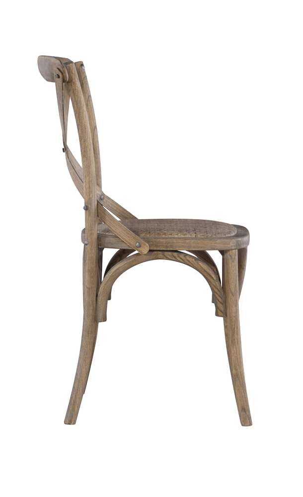 Linon Home Decor - Helia Bentwood Chairs (Set of 2) - CH029GRY02ASU veiw 3