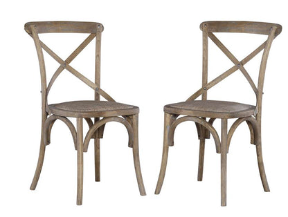 Linon Home Decor - Helia Bentwood Chairs (Set of 2) - CH029GRY02ASU veiw 6