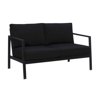 Linon Home Decor - Holland Black Loveseat - HL021BLK01U veiw 1
