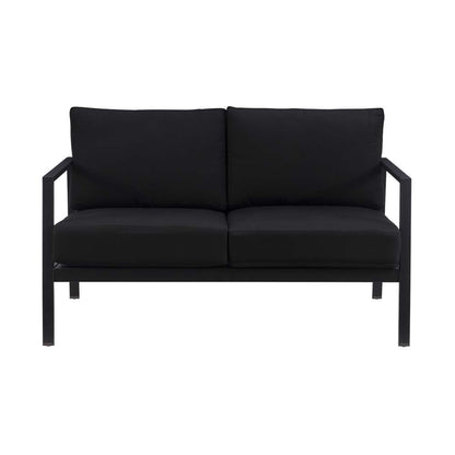 Linon Home Decor - Holland Black Loveseat - HL021BLK01U veiw 2