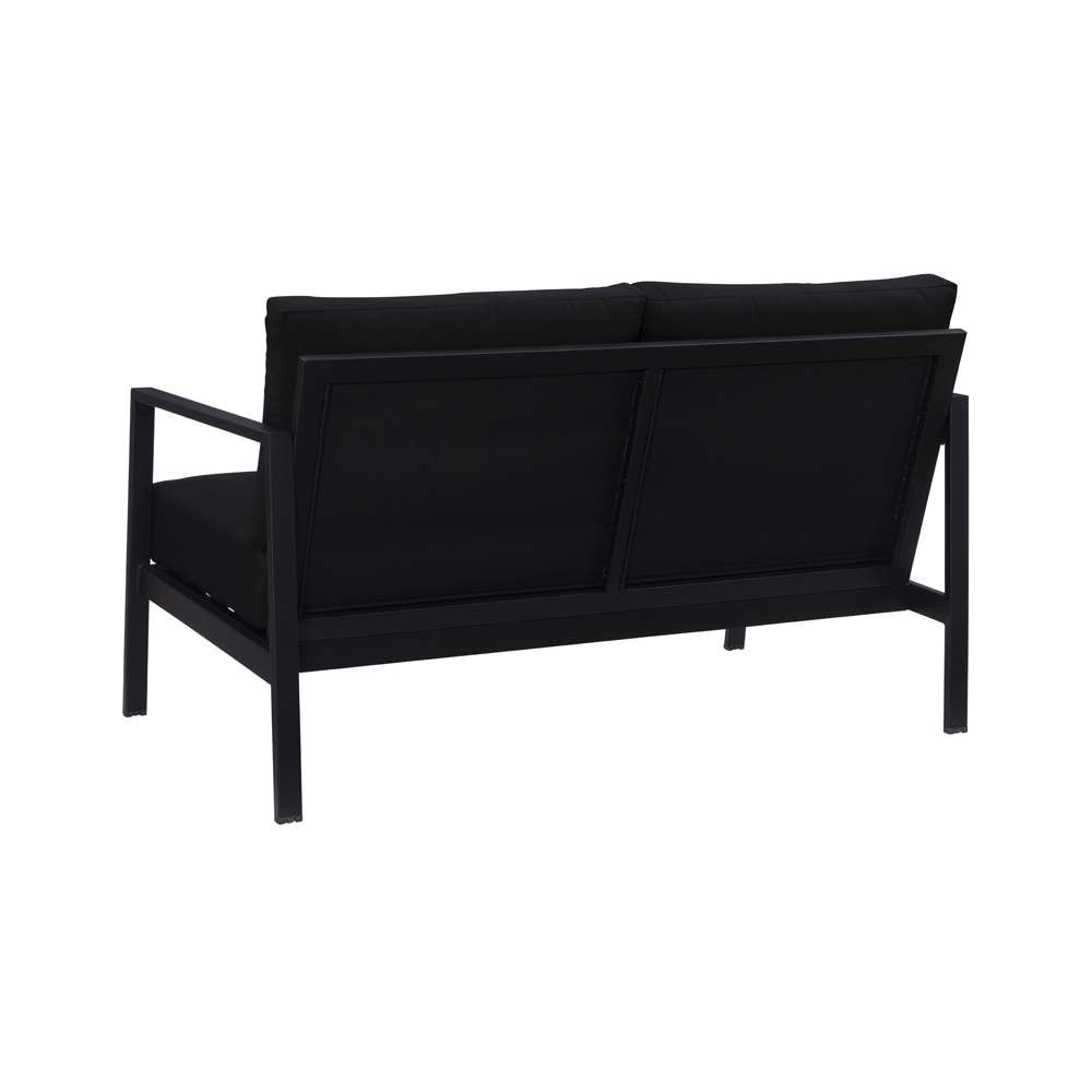 Linon Home Decor - Holland Black Loveseat - HL021BLK01U veiw 4