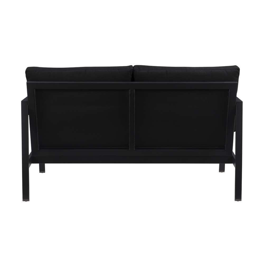 Linon Home Decor - Holland Black Loveseat - HL021BLK01U veiw 5
