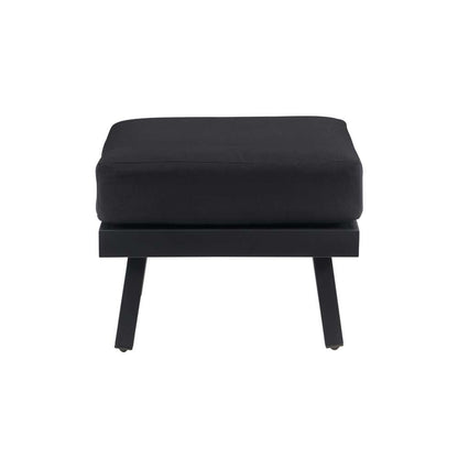 Linon Home Decor - Holland Black Ottoman - HL023BLK01U veiw 2