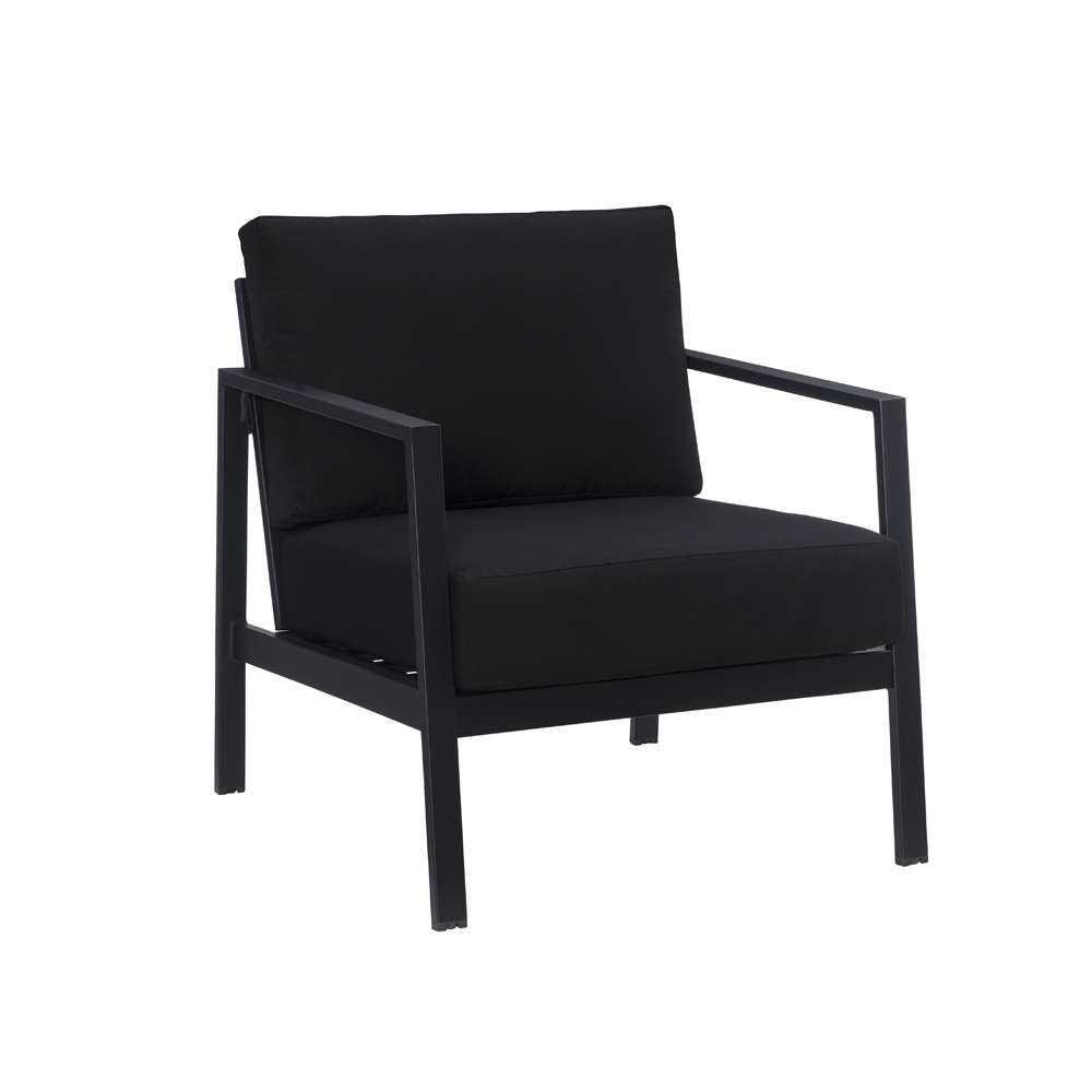 Linon Home Decor - Holland Black Single Chair - HL020BLK01U veiw 1
