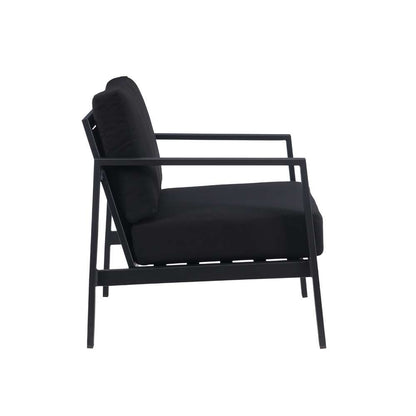 Linon Home Decor - Holland Black Single Chair - HL020BLK01U veiw 3