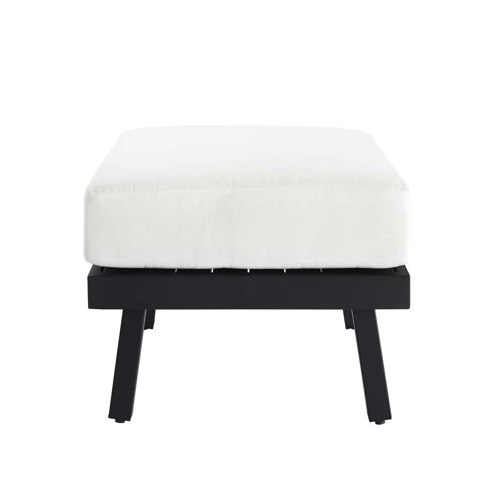Linon Home Decor - Holland Natural Ottoman - HL023NAT01U veiw 2