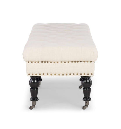 Linon Home Decor - Isabelle Bed Bench 62 Inches - 368254NAT01U veiw 3