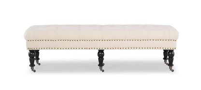 Linon Home Decor - Isabelle Bed Bench 62 Inches - 368254NAT01U veiw 4