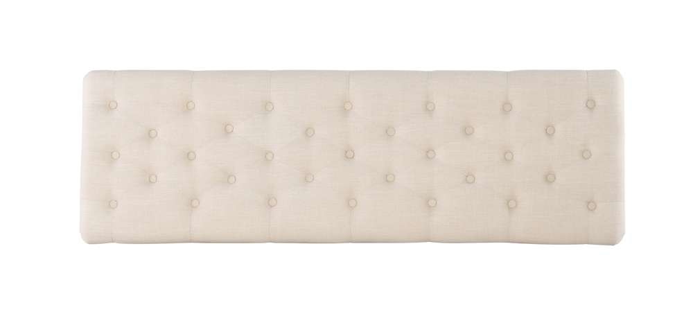 Linon Home Decor - Isabelle Bed Bench 62 Inches - 368254NAT01U veiw 5