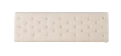 Linon Home Decor - Isabelle Bed Bench 62 Inches - 368254NAT01U veiw 5