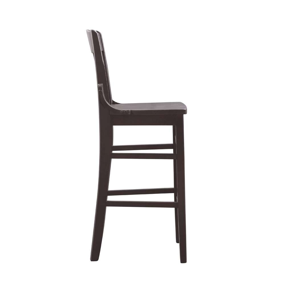 Linon Home Decor - Jace Barstool Brown (Set of 2) - BS305BRN02ASU veiw 3