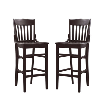 Linon Home Decor - Jace Barstool Brown (Set of 2) - BS305BRN02ASU veiw 6