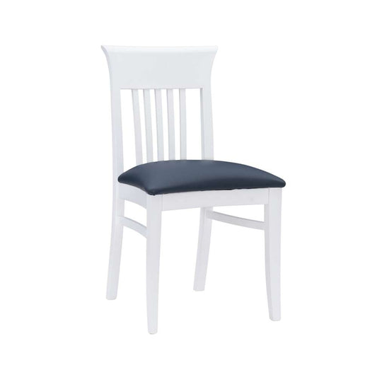 Linon Home Decor - Jenny Upholstered Chair White (Set of 2) - CH261WHT02ASU veiw 1
