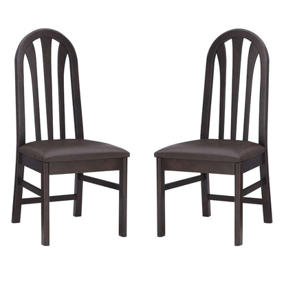 Linon Home Decor - Jesper Side Chair Brown (Set of 2) - CH291BRN02ASU veiw 6