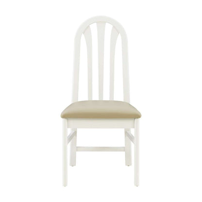 Linon Home Decor - Jesper White Chair Uph Seat (Set of 2) - CH291WHTGRY02ASU veiw 2
