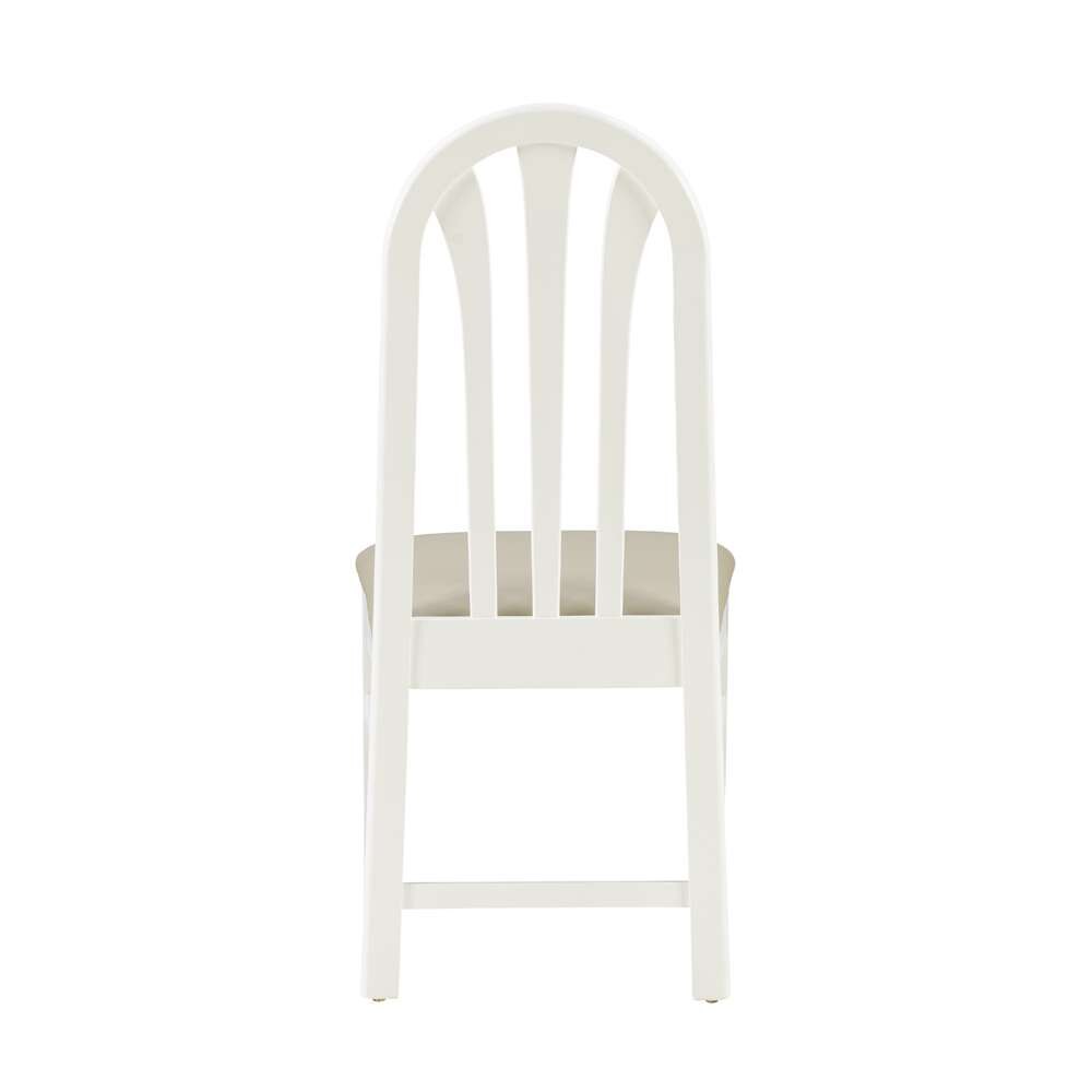 Linon Home Decor - Jesper White Chair Uph Seat (Set of 2) - CH291WHTGRY02ASU veiw 5