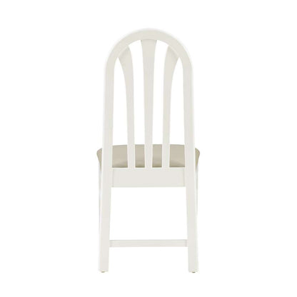 Linon Home Decor - Jesper White Chair Uph Seat (Set of 2) - CH291WHTGRY02ASU veiw 5