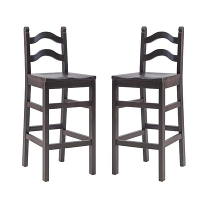 Linon Home Decor - Jocasta Barstool Brown (Set of 2) - BS311BRN02ASU veiw 6