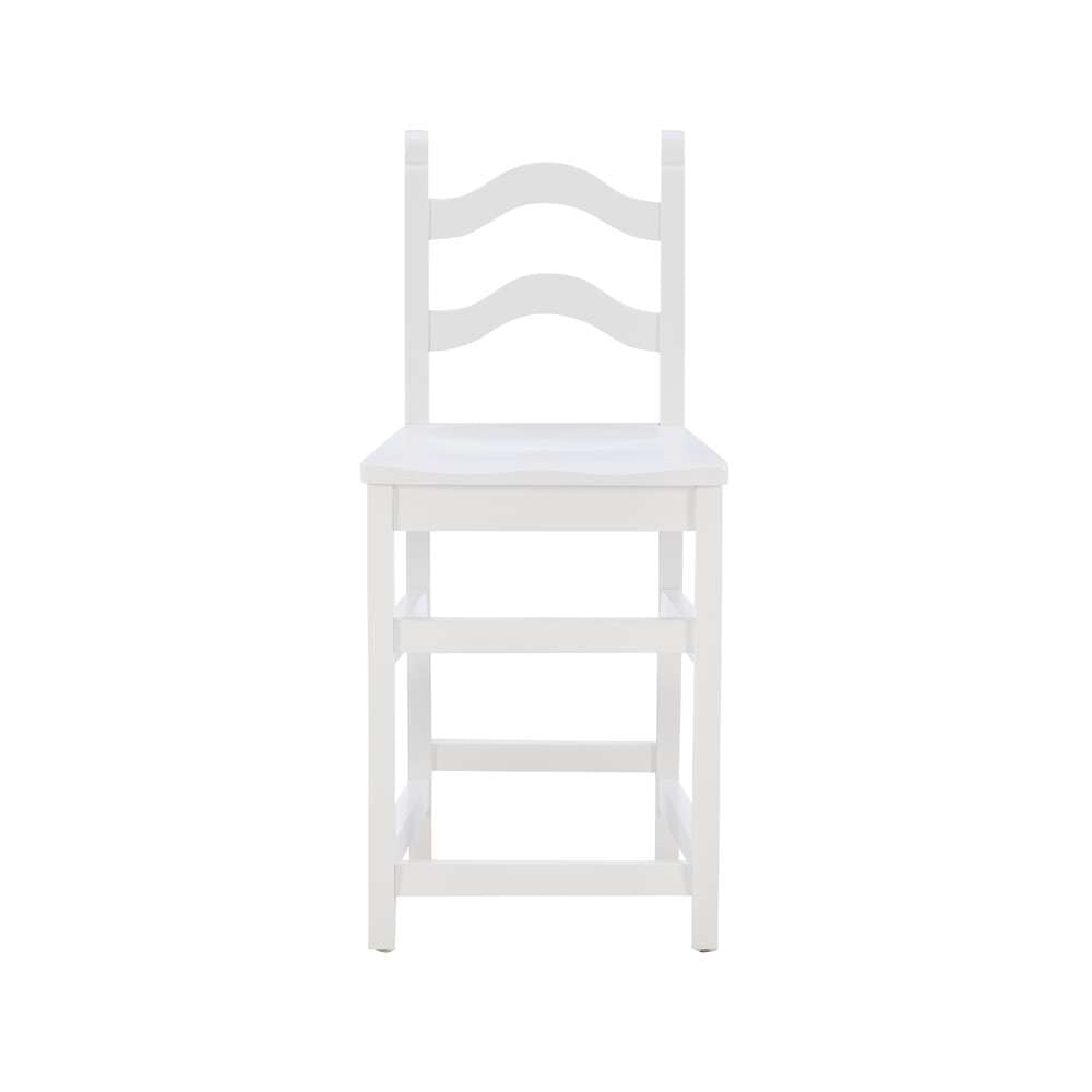 Linon Home Decor - Jocasta Counter Stool White (Set of 2) - CS311WHT02ASU veiw 2