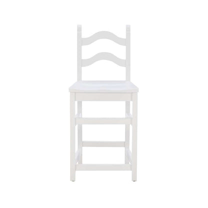 Linon Home Decor - Jocasta Counter Stool White (Set of 2) - CS311WHT02ASU veiw 2