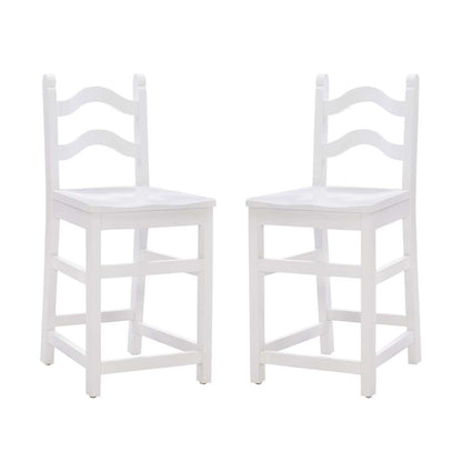 Linon Home Decor - Jocasta Counter Stool White (Set of 2) - CS311WHT02ASU veiw 6
