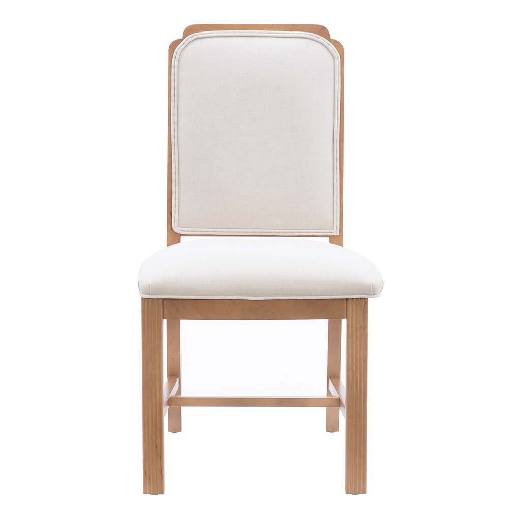 Linon Home Decor - Jolene Side Chair Brown/Grey (Set of 2) - CH318BRN02ASU veiw 2