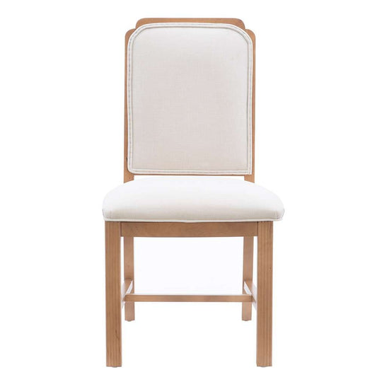 Linon Home Decor - Jolene Side Chair Brown/Grey (Set of 2) - CH318BRN02ASU veiw 2