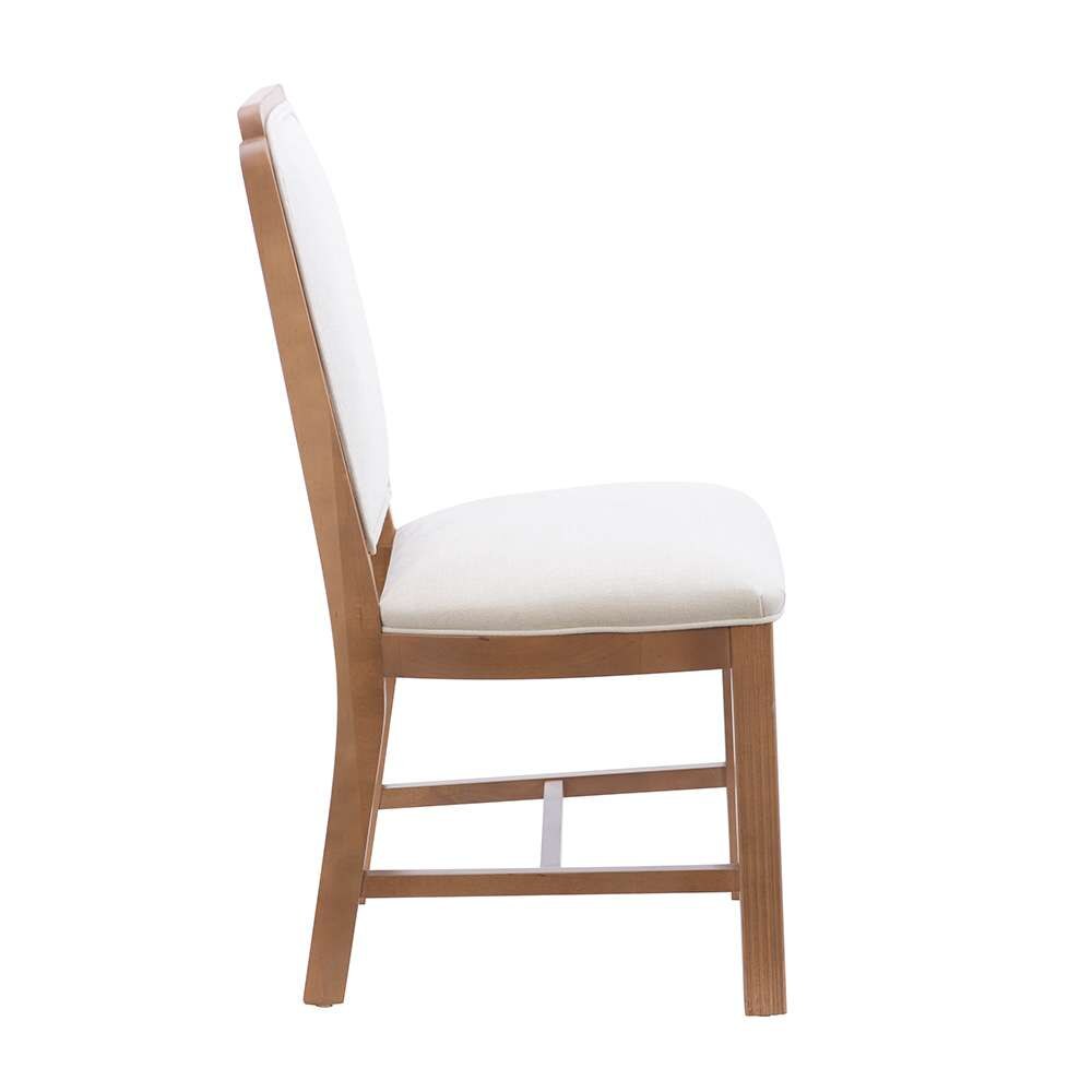 Linon Home Decor - Jolene Side Chair Brown/Grey (Set of 2) - CH318BRN02ASU veiw 3