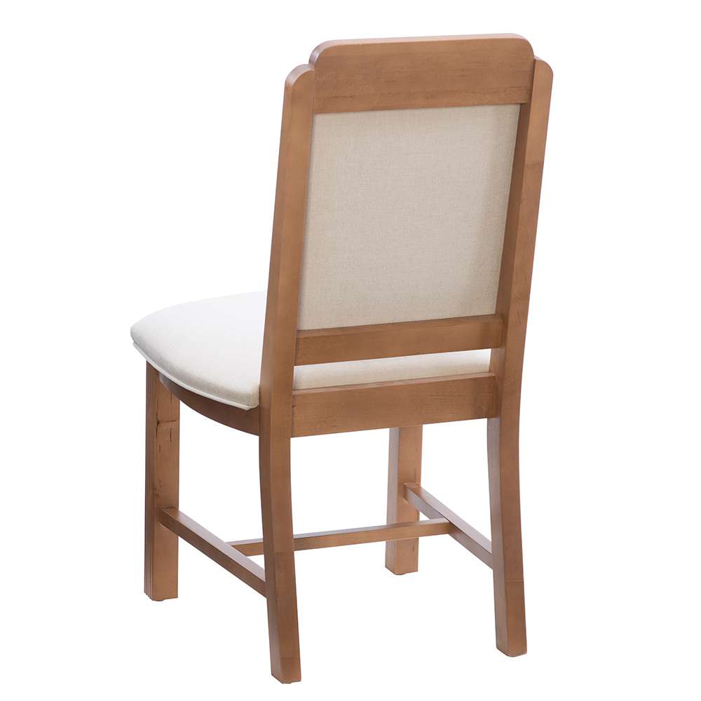 Linon Home Decor - Jolene Side Chair Brown/Grey (Set of 2) - CH318BRN02ASU veiw 4