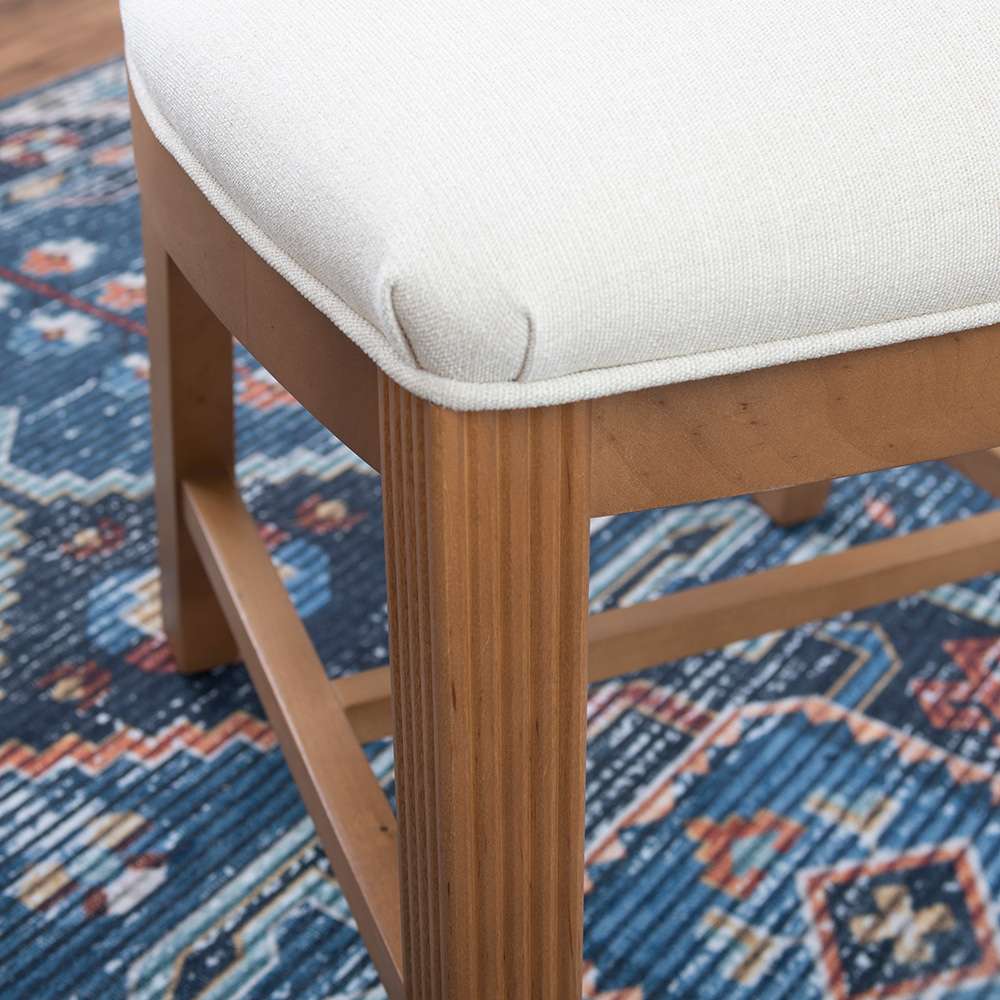 Linon Home Decor - Jolene Side Chair Brown/Grey (Set of 2) - CH318BRN02ASU veiw 8