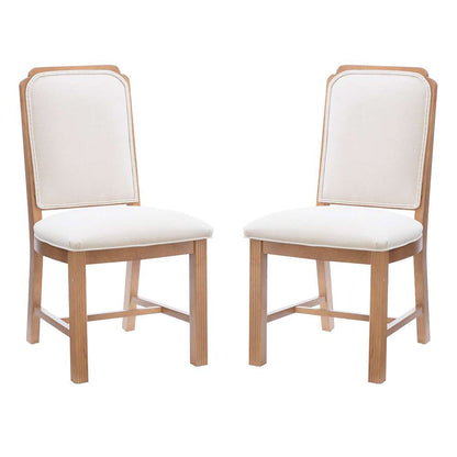 Linon Home Decor - Jolene Side Chair Brown/Grey (Set of 2) - CH318BRN02ASU veiw 9