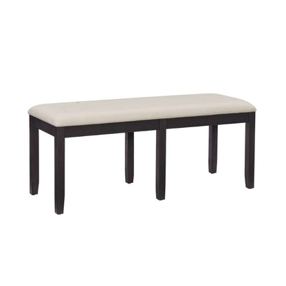 Linon Home Decor - Jorissen Backless Bench Dark Charcoal - JN205BWSH01U view 1