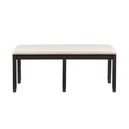 Linon Home Decor - Jorissen Backless Bench Dark Charcoal - JN205BWSH01U view 2